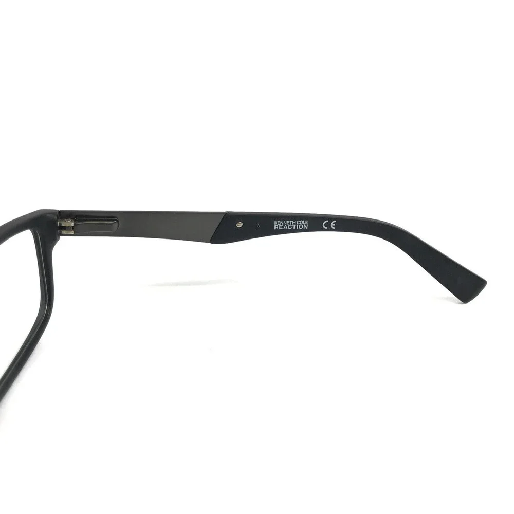Kenneth Cole Eyeglasses Frames KC0771 002 Black Rectangle Full Rim 53-17-140